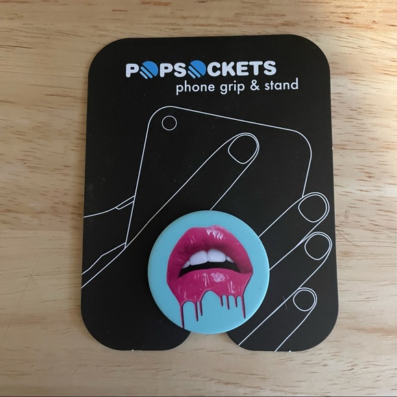 PopSockets Lips PopSocket One Size - Picture 2 of 4